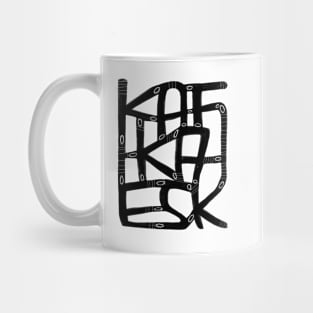 Franz Kafka, kafkaesk Mug